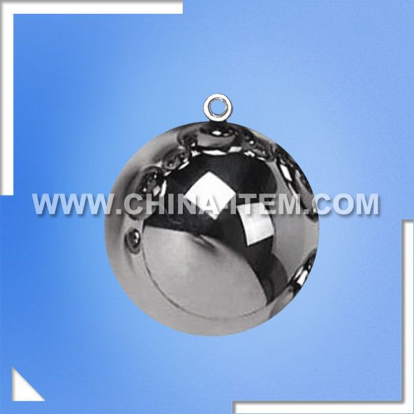 EN IEC 60950 Figure 4A / EN IEC 60065 Figure 8 - 50mm Impact Test Steel Ball with Ring