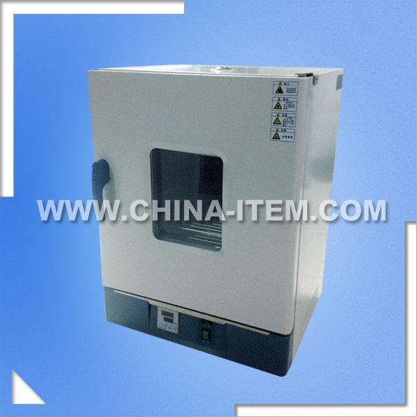 Electric Heat Air Blast Drying Oven, Temperature Controlled Small Drying Cabinet