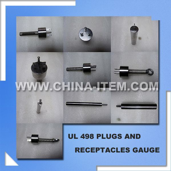 UL 498 Plugs and Receptacles Gauge, UL498 Plugs and Receptacles Blades Test