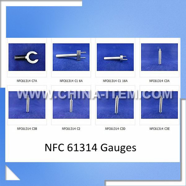 NFC 613-14 French Plug and Socket Gauges