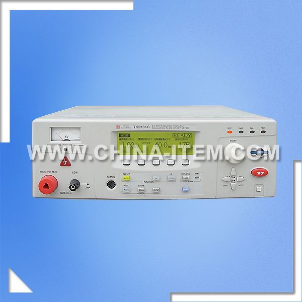 TH9101C Hipot Insulation Tester, High Voltage Insulation Tester,  Withstanding Voltage and Insulation Tester
